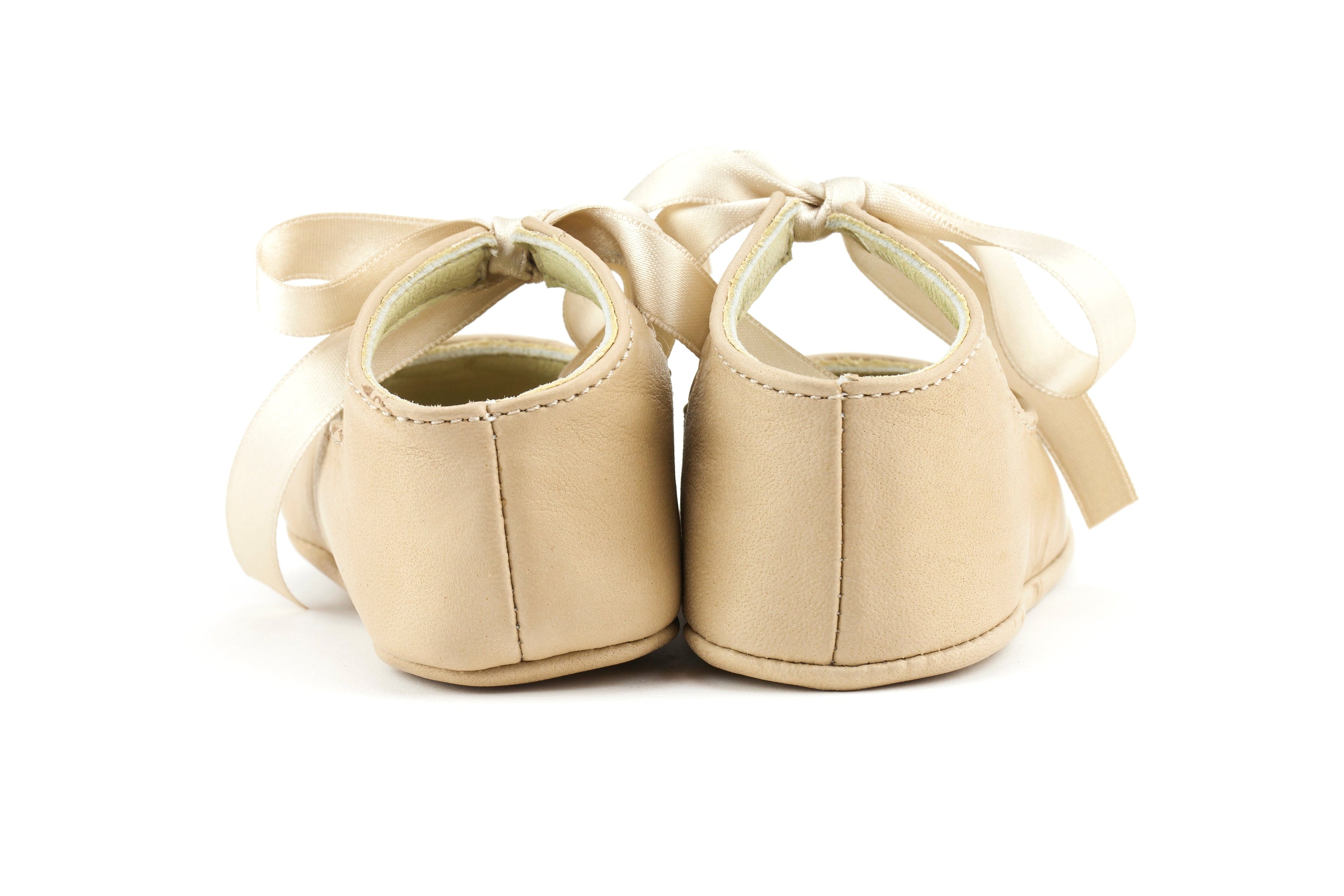 Little Royals Leather Booties Josephine - Beige